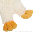 plush duck shaped dog toy with sound